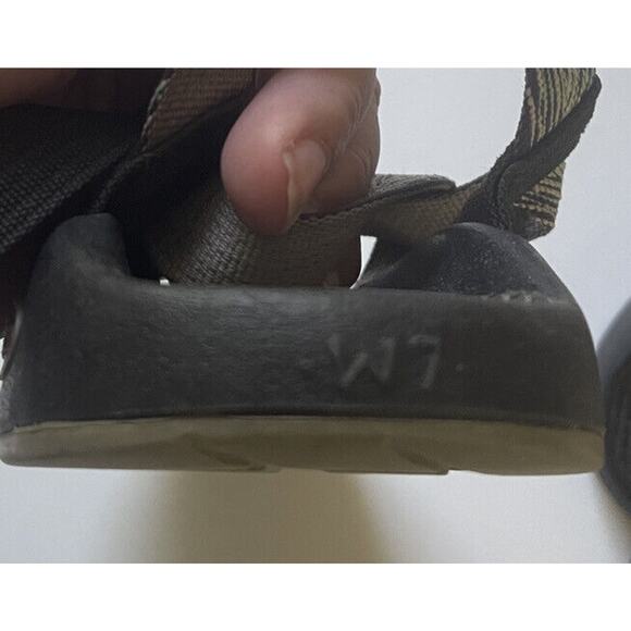 Chaco Womens Z/2 Yampa Sandals Toe Ring Hiking Water Shoes Turquoise Purple Sz 7 - Picture 4 of 8